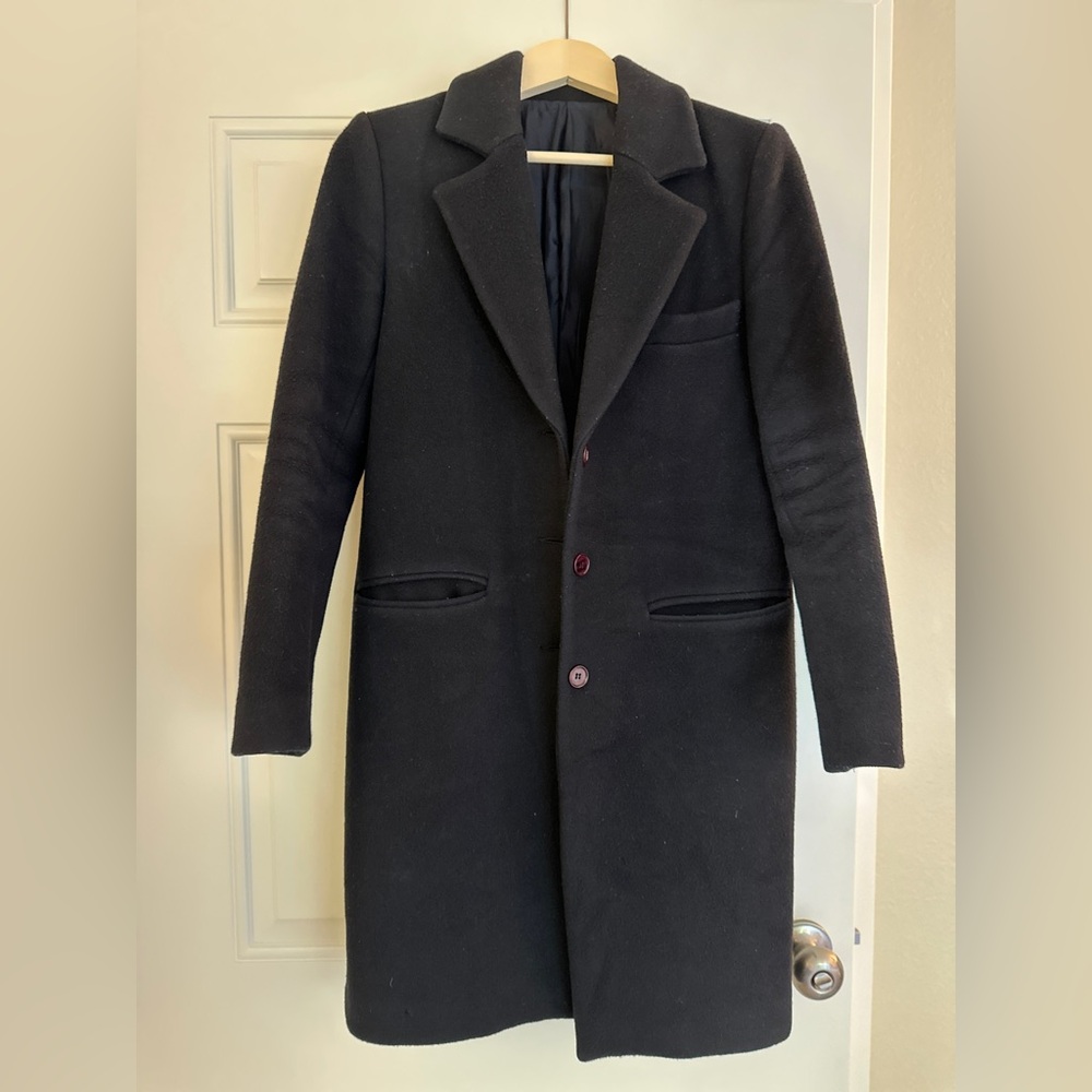Women’s Black Wool Coat